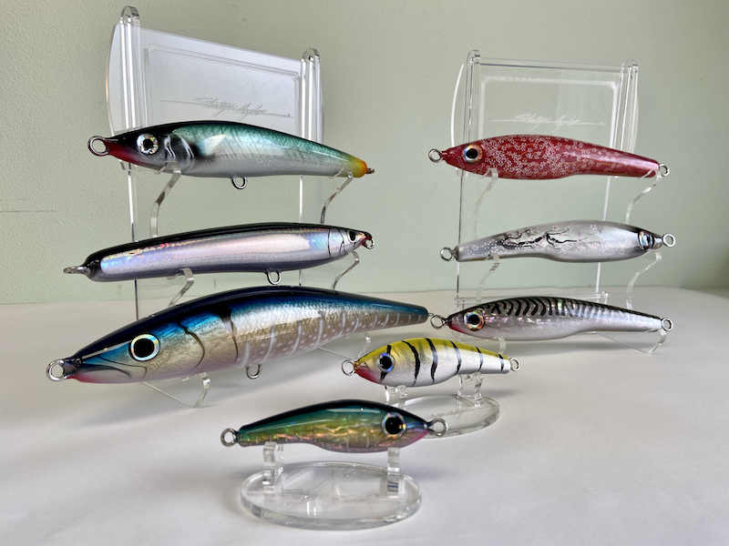 Details about   1 Packs of Fishing Lure Display Stands Adjustable Acrylic Good Easel Useful Z8X0 